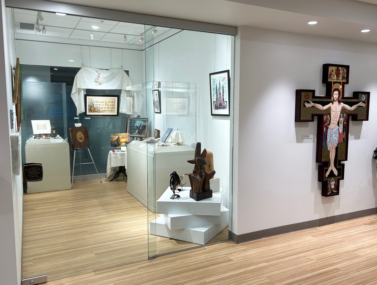 An art exhibit exterior.