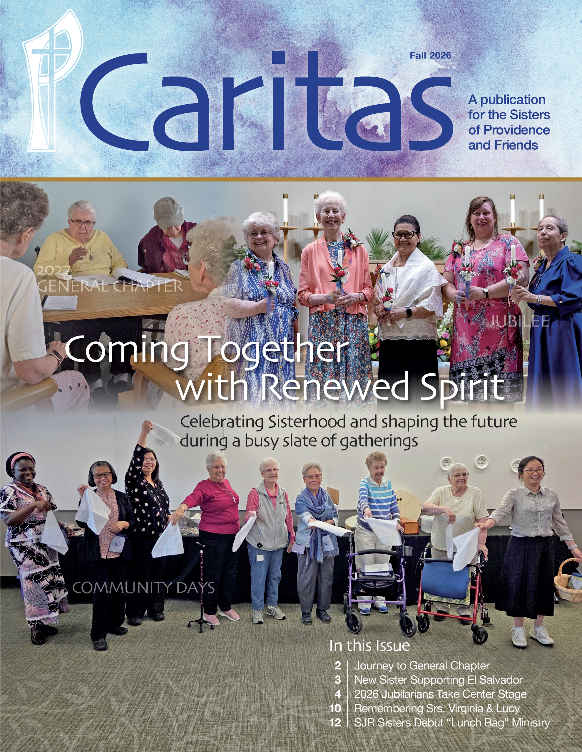 The cover of the Summer 2026 edition of Caritas magazine.